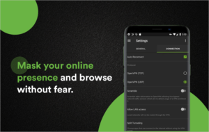 Una aplicación VPN segura para Android e iOS